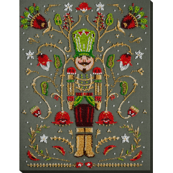 Main Bead Embroidery Kit Hero of the Christmas Night (Deco Scenes) 19.5x26 cm AAB-926