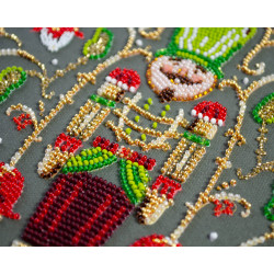 Main Bead Embroidery Kit Hero of the Christmas Night (Deco Scenes) 19.5x26 cm AAB-926