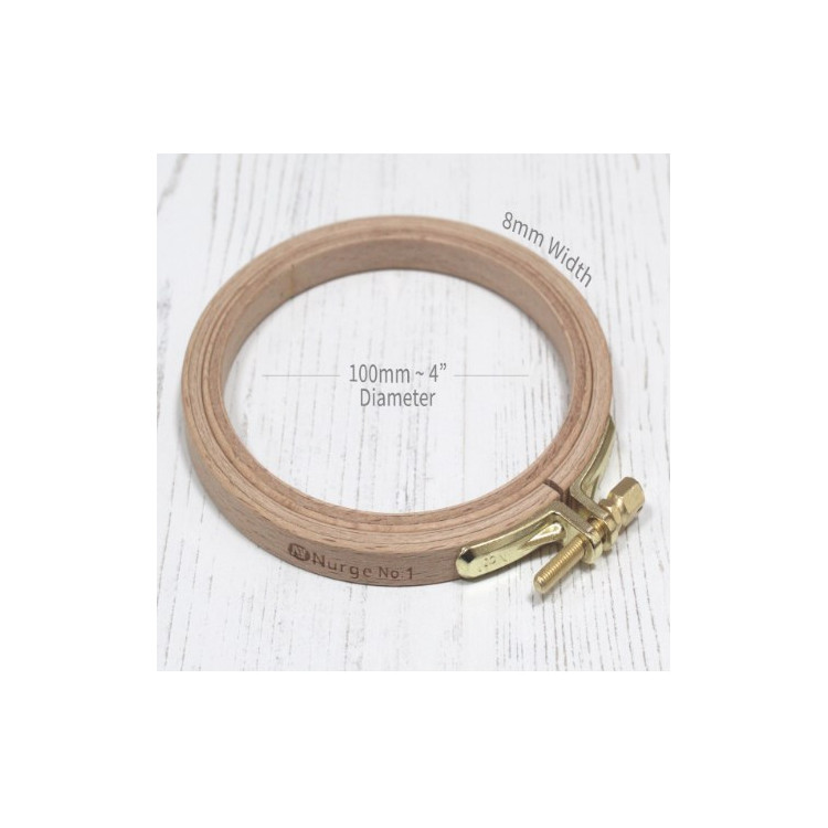 Nurge Beech Embroidery Hoops 10 cm 100-1