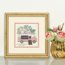 Cross stitch kit Wedding Cheers D70-65233