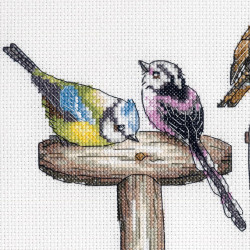 Cross stitch kit Forks and Feathers D70-35447