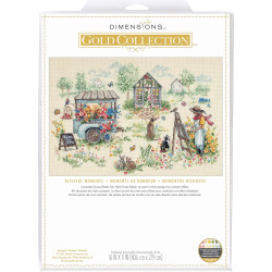 Cross stitch kit Gold Collection Blissful Moments D70-35445