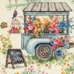 Cross stitch kit Gold Collection Blissful Moments D70-35445