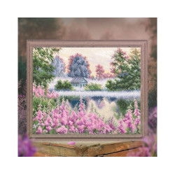 Cross stitch kit Pink fog RTOM987