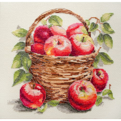 Cross-stitch kits - Bulk apples (Deco Scenes) 23x22 cm AAH-250