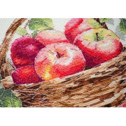 Cross-stitch kits - Bulk apples (Deco Scenes) 23x22 cm AAH-250