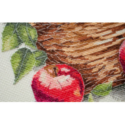 Cross-stitch kits - Bulk apples (Deco Scenes) 23x22 cm AAH-250