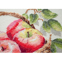 Cross-stitch kits - Bulk apples (Deco Scenes) 23x22 cm AAH-250