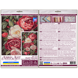 Cross-stitch kits Velvet feelings (Deco Scenes) 18x28 cm AAH-244