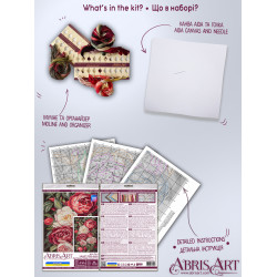 Cross-stitch kits Velvet feelings (Deco Scenes) 18x28 cm AAH-244