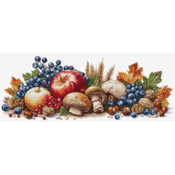 Cross Stitch Kit "Autumn Harvest" 57 x 21,5 cm SBU5071