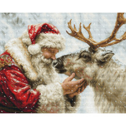 Cross Stitch Kit "The Warmth of Friendship" 22,5 x 18 cm SG709