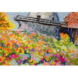 Cross-stitch kits The melody of the autumn wind (Deco Scenes) 23x21 cm AAH-253