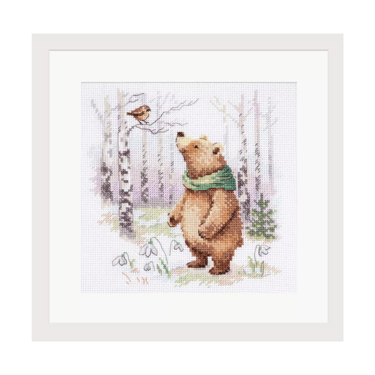 Cross stitch kit "Tales of the forest. Spring came" S0-241