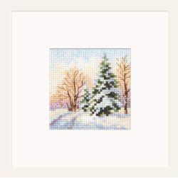 Cross stitch kit "Winter came. Spruce under the snow" S0-237