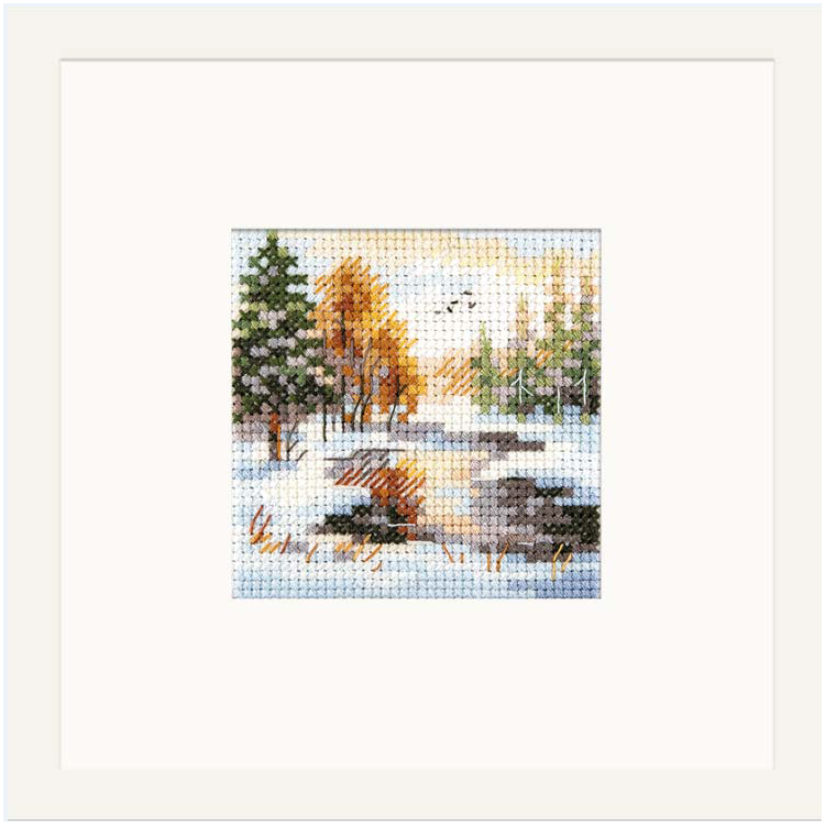 Cross stitch kit "Winter came. In the forest" S0-236