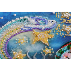 Main Bead Embroidery Kit New year‘s night (Winter tale) 26x35 cm AAB-650