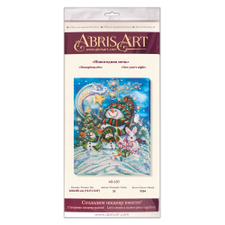 Main Bead Embroidery Kit New year‘s night (Winter tale) 26x35 cm AAB-650