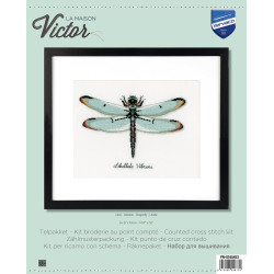 Cross stitch kit LMV Dragonfly 27x19 cm PN/0165453