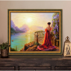 Diamond Painting kit "At Sunset" 50x40 cm AM1824