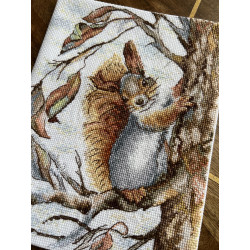 Cross-stitch kit "Squirrel" SANB-20