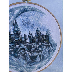 Cross stitch kit "Moon castle" SANL-17