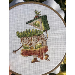 Cross stitch kit "House. Gardener" SAND-29