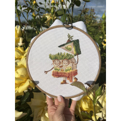 Cross stitch kit "House. Gardener" SAND-29