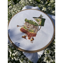 Cross stitch kit "House. Gardener" SAND-29