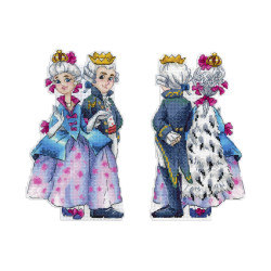 Kreuzstichset „Prinz und Prinzessin“ SR-1148