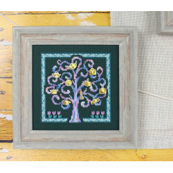 Cross stitch kit "Mini Sampler. Tree of desires" SNV-948