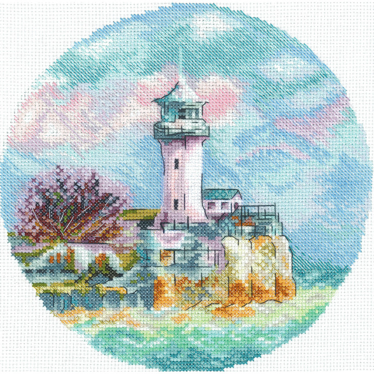 Cross stitch kit "At the edge of the sea" SANN-36