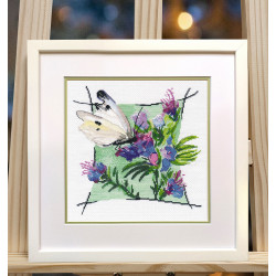 Cross stitch kit "Composition. Butterfly-1" S1645