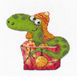 Cross stitch kit "Snake-1" S1635