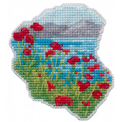 Cross stitch kit "Magnet. Landscape-1" S1634