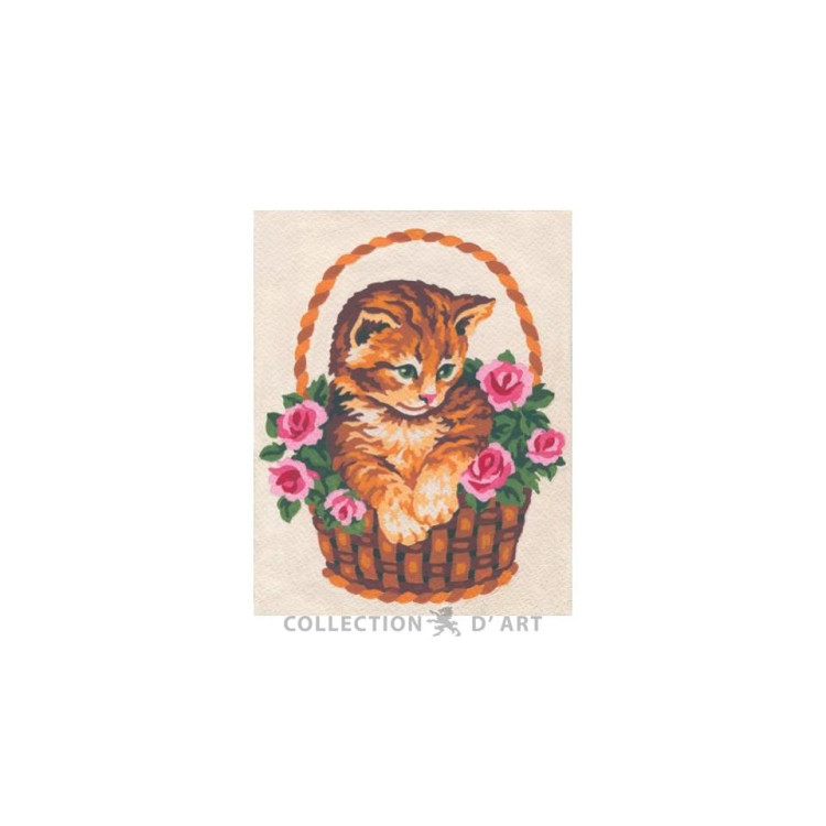 Cross stitch kit Printed tapestry canvas CDA3138