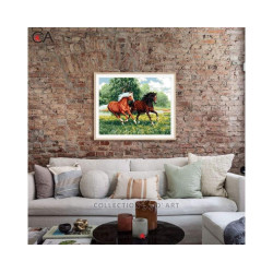 Cross stitch kit Printed tapestry canvas CDA11881