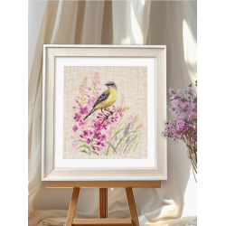 Cross stitch kit "Wagtail" S1-38