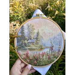 Cross stitch kit "At dawn" SANN-35