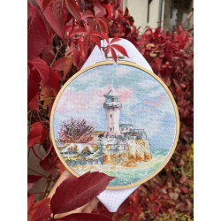 Cross stitch kit "At the edge of the sea" SANN-36