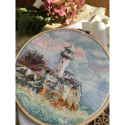 Cross stitch kit "At the edge of the sea" SANN-36