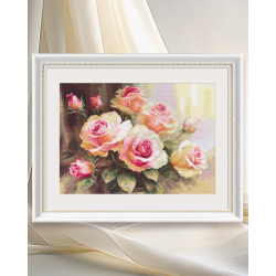 Cross stitch kit "Roses in the Sunlight" S2-54