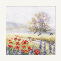 Cross stitch kit "Summer Watercolors. Swifts" S3-37