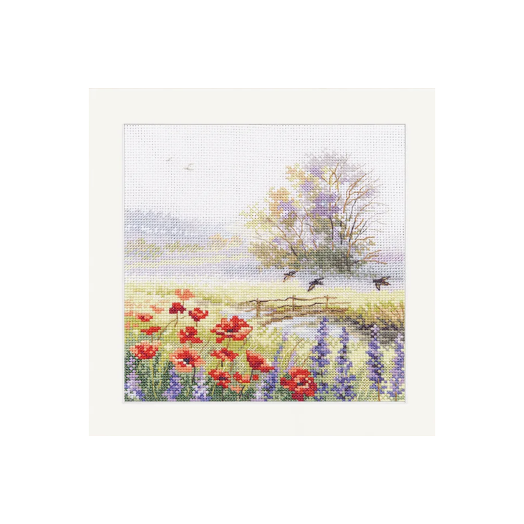 Cross stitch kit "Summer Watercolors. Swifts" S3-37