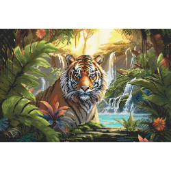 Cross stitch kit Waterfall Rest 40x27cm SLETIL9900