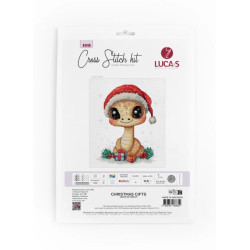 Cross Stitch Kit "Christmas Gifts"15x18cm SB1419