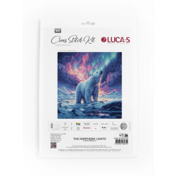 Cross Stitch Kit "The Northern Lights" 25x15cm SB712