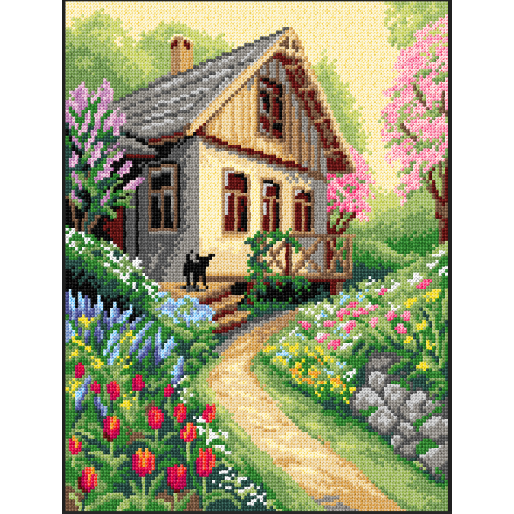 Печатный гобелен Весна пришла 30x40 SA3575