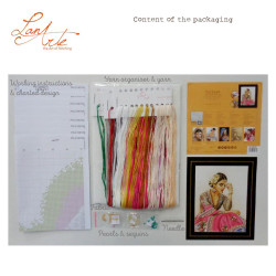 Набор для вышивания крестиком "Традиционное воспоминание" 35x45 см PN/0196746