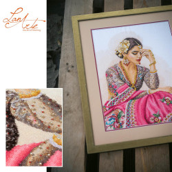 Набор для вышивания крестиком "Традиционное воспоминание" 35x45 см PN/0196746